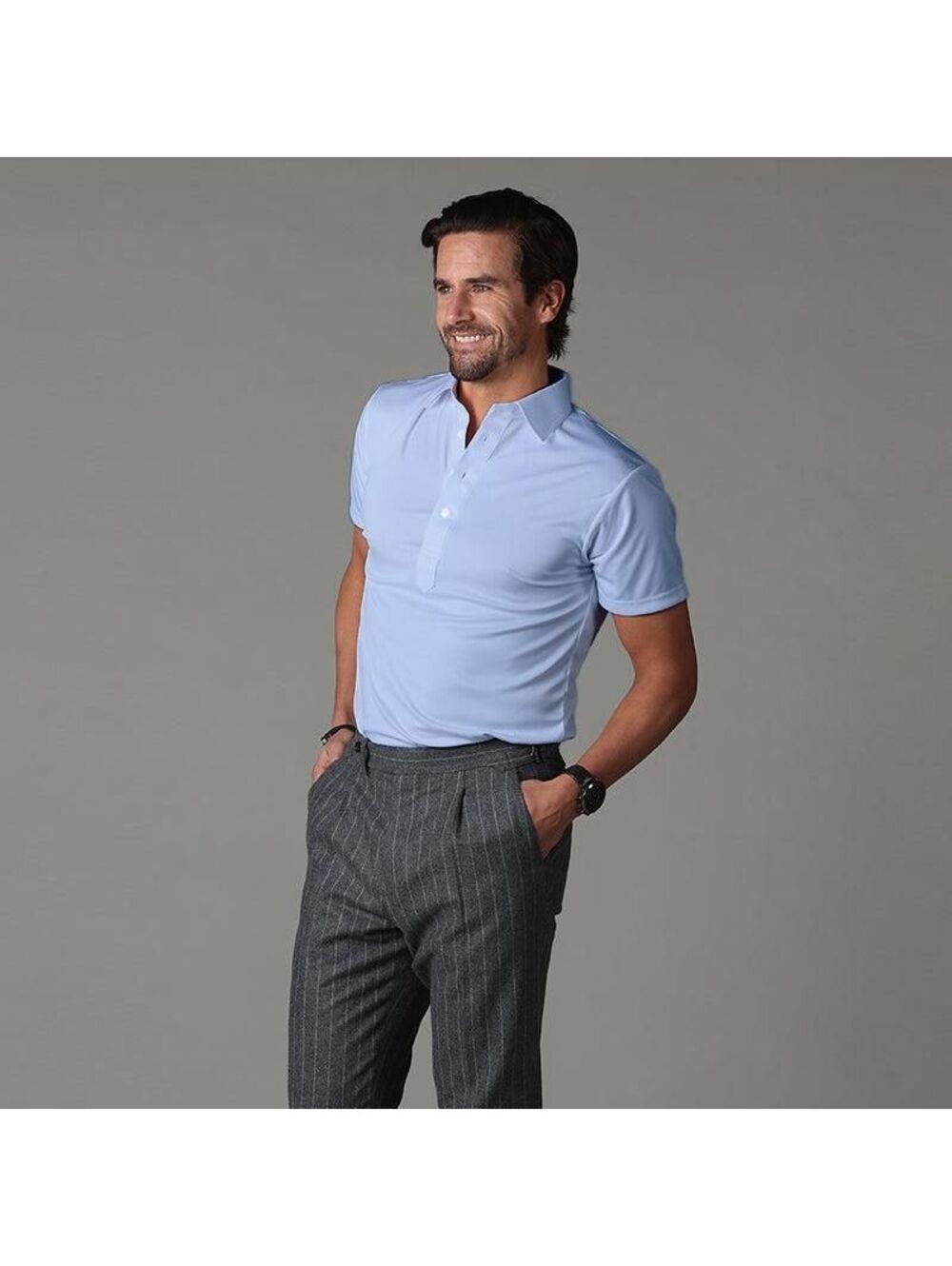 Collars & Co. NWOT Semi-Spread Collar Polo Original Fit - Size Large - Picture 3 of 4